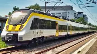 Der neue Talent 2 BR 3442 auf Testfahrt / Probefahrt nach Konstanz mit Makro+Lichtgru&szlig;