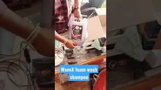Wavex foam wash shampoo unboxing | WaveX foam wash shampoo