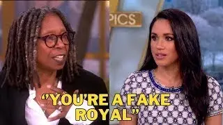 Whoopi Goldberg Destroys Meghan Markle On The View After Heated Argument