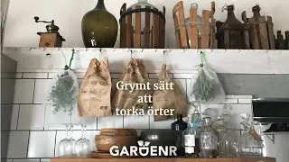 Maxa smaken p&aring; torkade &ouml;rter - Tr&auml;dg&aring;rdshacks med GardenR