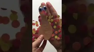 Easy Turkey Craft with Fine Motor Development!