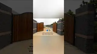Automatic Swing Gates / Automatic Remote Control Side Folding Swing Gate Automation