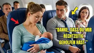Das Baby eines alleinerziehenden Vaters hörte im Flugzeug nicht auf zu weinen – bis eine ...
