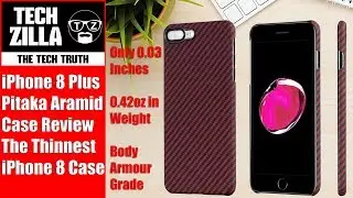 iPhone 8 Plus Thinnest Case Review - Pitaka (4K)
