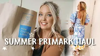 SUMMER PRIMARK HAUL JULY 2022 | NEW IN PRIMARK JULY 2022 | SUMMER HAUL