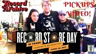 Record Store Day 2017 - Pickups Video