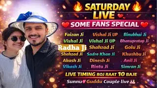 ❤️ Sunnu 💞 Guddu Couple Live Together | Dil Se Baatein | Love & Masti Live 🔴 Sunnu shorts is live!