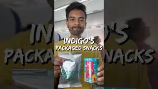 Еда с мамой на самом маленьком самолёте Indigo! #РЕКЛАМА ✈️🥤🍪