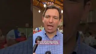 Governor Ron DeSantis criticizes Trump for his post congratulating &ldquo;murderous dictator&rdquo; Kim Jong-Un.