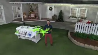 Мини-дрон Orion с камерой HD Live-View 6MO ADP, Tech Extra Battery на QVC