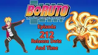 Boruto Episode 212 Release Date And Time (All Countries)
