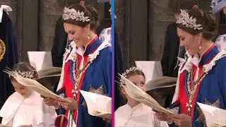 Princess Charlotte and Kate Middleton SING During King Charles&rsquo; Coronation