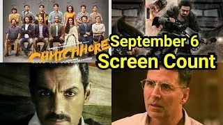 Saaho Vs Mission Mangal Vs Chhichhore Vs Batla House Screen Count For September 6, 2019!