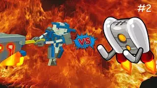 Jetpack VS Hammer | Clone drone #2 Chapter 2 (NORMAL) | Passing