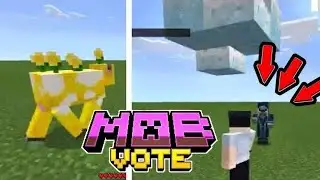 3 Новых Моба в Майнкрафт ПЕ 1.17 | Скачать | Голосование Minecon 2020