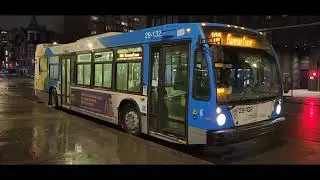 Soci&eacute;t&eacute; de Transport de Montr&eacute;al 2009 Novabus LFS (3rd gen / ZF Ecomat) - 29-132 on 108 Bannantyne