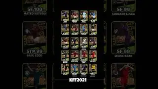 [POTS] İtalya Ligi POTS Maks Seviyeleri #efootball #pes #pots
