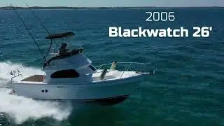 Black Watch 260 Flybridge Deep Vee with Gyro-stabiliser - 