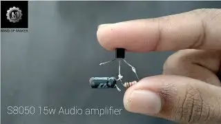 S8050 mosfet 15w audio  amplifier