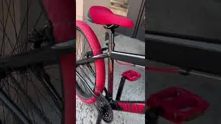 SE Bikes Blocks Flyer 26&rdquo; BMX Bike Black Ruby Red  