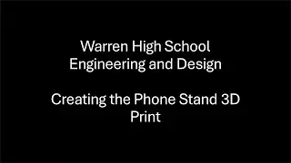 Phone Stand 3D Print