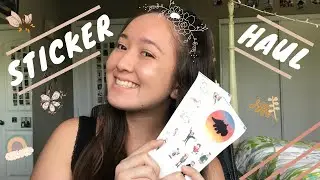Redbubble Sticker Haul!