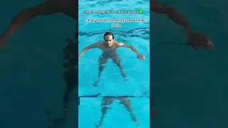Cara tidak tenggelam di air yaitu metode water trappen #tips #renang #watertrappen