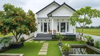 20 Desain Rumah Modern Sederhana Dengan Kolam Ikan Dan Tanaman Tropis
