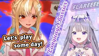 Flare Noticed Bijou Wants to Play Splatoon [Shiranui Flare/不知火フレア]