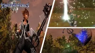 Kingdom Hearts 3 Double Form, Oblivion, & Oathkeeper Gameplay