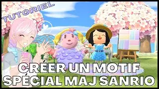 FAIRE DES PAVES INSPIRE PAR ETOILE FACILEMENT - Tuto motif Animal Crossing New Horizons Sanrio