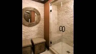 Split Gesicht Stein in der Dusche f&uuml;r die elegante traditionelle Badezimmer