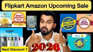 Upcoming Biggest Sale Flipkart Amazon 2026 | iPhone 17 Next Price Drop🔥