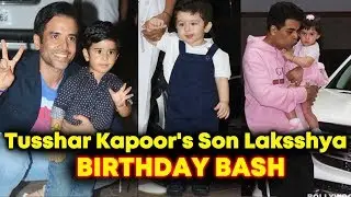 Tusshar Kapoor's Son Lakkshya Kapoor BIRTHDAY BASH | Taimur Ali Khan