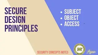 Master the Fundamentals of Security Design: Subject, Object, Access