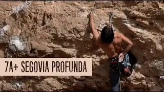 7a+ Segovia profunda · Cueva del Arenal · Segovia, Spain