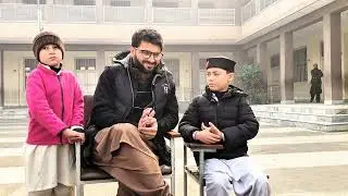 Interview with an Afghan refugee student| GPS Amirabad rajjar 