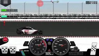 Pixel Car Racer Tune 1/4 .Time-6.6-6.2