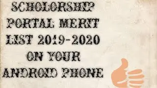 How to check nsp merit list 2019-20 Latest updates