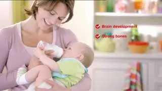 New Cow and gate. Follow on  Milk.  Advert tv