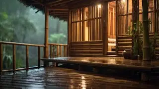 Relax Your Mind & Fall Asleep Instantly with a Heavy Rainstorm & Deep Thunder on a Stormy Night