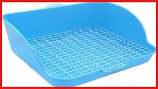 Quality product -  Pet Small Rat Toilet, Square Potty Trainer Corner Litter Bedding Box Pet Pan for