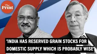India has reserved grain stocks for domestic supply which is probably wise: Francois Heisbourg