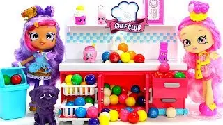 Shopkins Chef Club Season Six Sparkle Clean Washer Kitchen Playset | Bubblegum Trouble