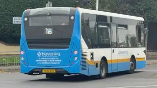 Havering Council E200 MMC (YX23 OSV) seen at Hacton Lane, Hornchurch (2)