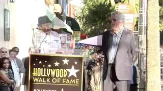 John Langley Star on the Hollywood Walk of Fame Ceremony