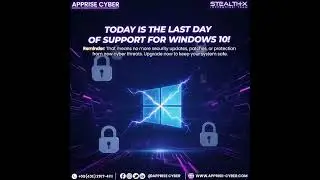 Windows 10 support ends today, October 14, 2025.