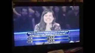 Who Wants to be a Millionaire- worst math contestant