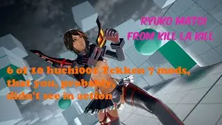 T7, Josie,  Ryuko Matoi, Kill La Kill, huchi001 mod, Tekken 7, 4k