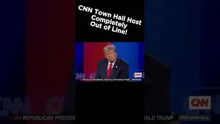 OUT OF LINE! CNN Town Hall Host Insults Audience Member
